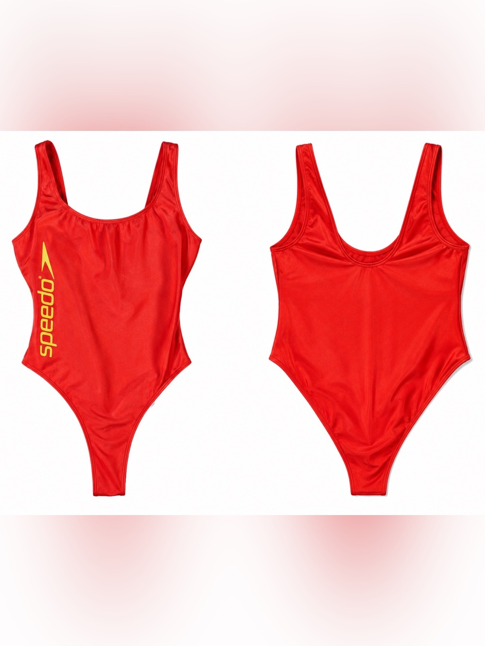 FOREVER 21 SPEEDO COLLABORATION SWIMSUIT - RED SIZE 1X (NEW WITH TAGS) A16